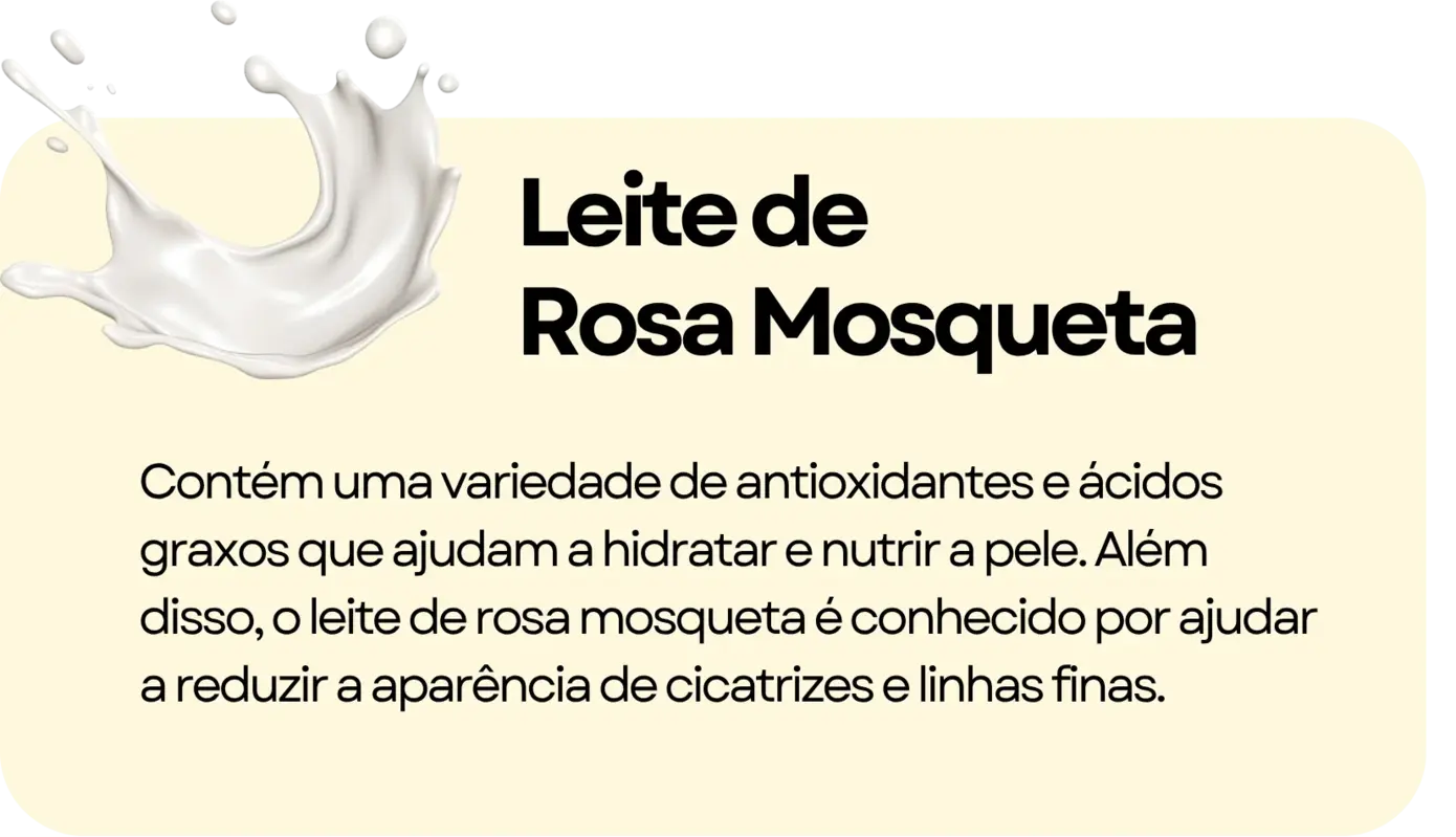 Leite de Rosa Mosqueta